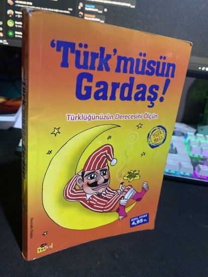 TÜRK'MÜSÜN GARDAŞ TÜRKLÜĞÜNÜZÜN DERECESİNİ ÖLÇÜN - FAZLI KAZAR kitap kapağı