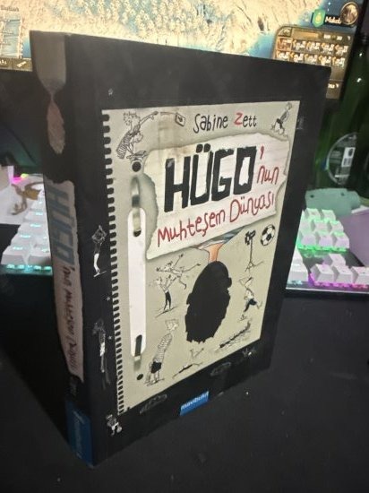 Hügo'nun Muhteşem Dünyası - Sabine Zett kitap kapağı