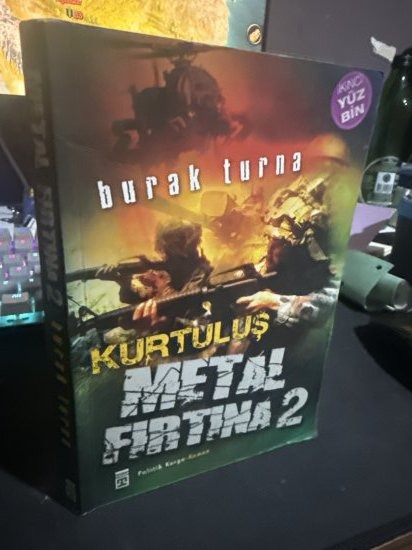 METAL FIRTINA 2 "KURTULUŞ " - BURAK TURNA kitap kapağı