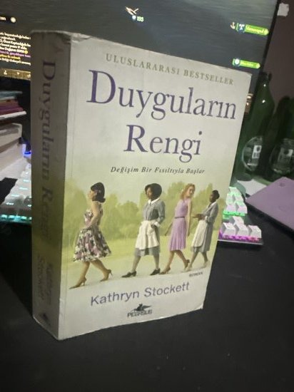 DUYGULARIN RENGİ - Kathryn Stockett kitap kapağı