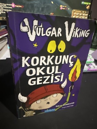 KORKUNÇ OKUL GEZİSİ VULGAR VİKİNG - ODİN REDBEARD kitap kapağı
