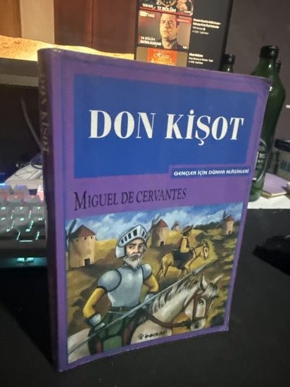 Don Kişot - Miguel de Cervantes kitap kapağı