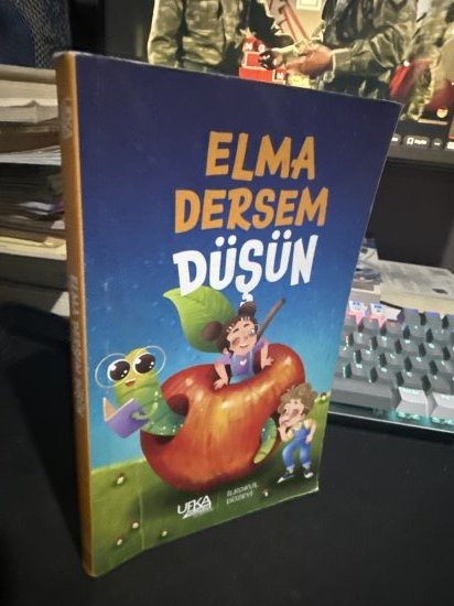 Elma dersem düşün - Ayşenur gönen kitap kapağı