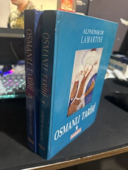 OSMANLI TARİHİ 1 VE 2. CİLT TAKIM - ALPHONSE DE LAMARTINE kitap kapağı