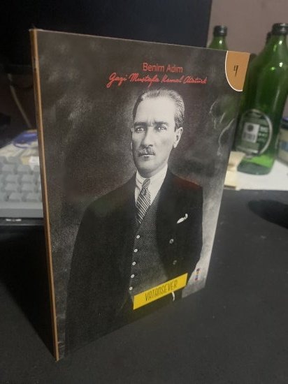 BENİM ADIM GAZİ MUSTAFA KEMAL ATATÜRK 4 - VATANSEVER - Gökhan Alpsoy kitap kapağı