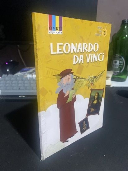 Bilime Işık Tutanlar - 6 LEONARDO DA VİNCİ - Gökhan Alpsoy kitap kapağı