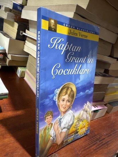 KAPTAN GRANT'IN ÇOCUKLARI (Les Enfants du capitaine Grant) Çocuk Klasikleri - JULES VERNE kitap kapağı