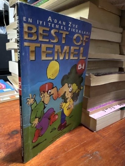 BEST OF TEMEL 3 | İ - M | A'da Z'ye en iyi Temel fıkraları - İLHAN DURUSOY - AHMET TURHAN ALTINER kitap kapağı