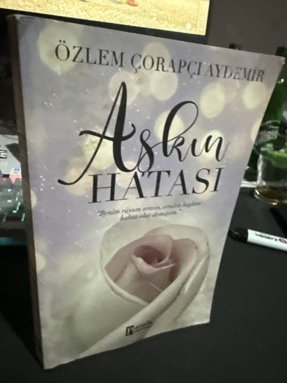 Aşkın Hatası - Özlem Çorapçı Aydemir kitap kapağı