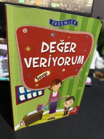 ERDEMLER SERİSİ - DEĞER VERİYORUM - SAYGI - Kolektif / Belirtilmemiş kitap kapağı