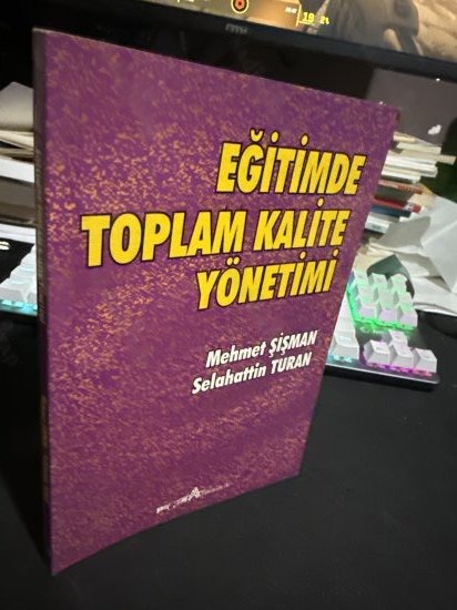 Eğitimde toplam Kalite Yönetimi - Mehmet Şişman-Selahattin Turan kitap kapağı