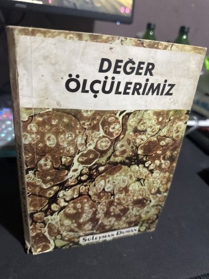 Değer Ölçülerimiz - Süleyman Duman kitap kapağı